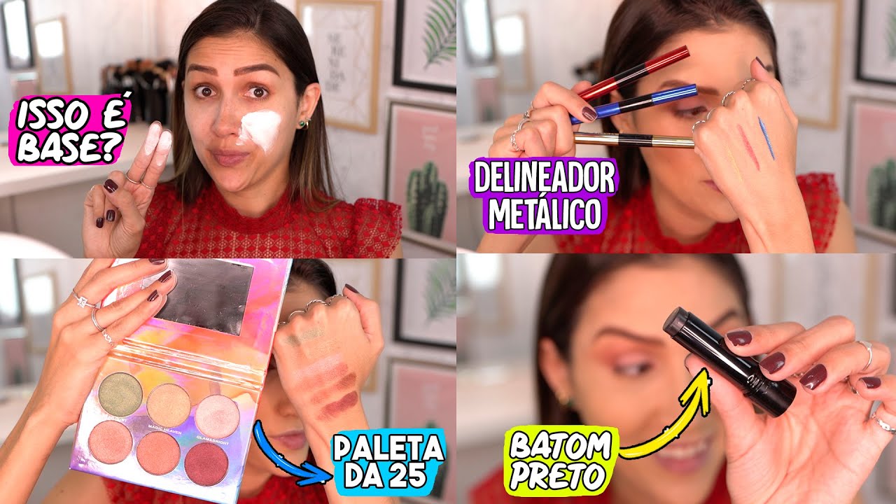 TESTANDO MAKES que NINGUÉM CONHECE