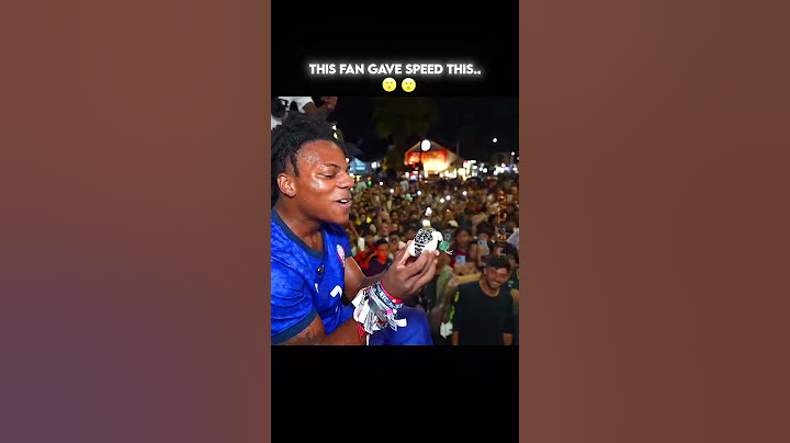 You wont believe what ishowspeed got from his fan😲😲