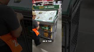 DEWALT ON SECRET CLEARANCE AT HOMEDEPOT
