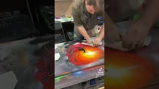 3 Minute Spray Paint Art Deer Satisfying Painting