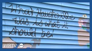 Haughville residents walk through neighborhood with IMPD officers