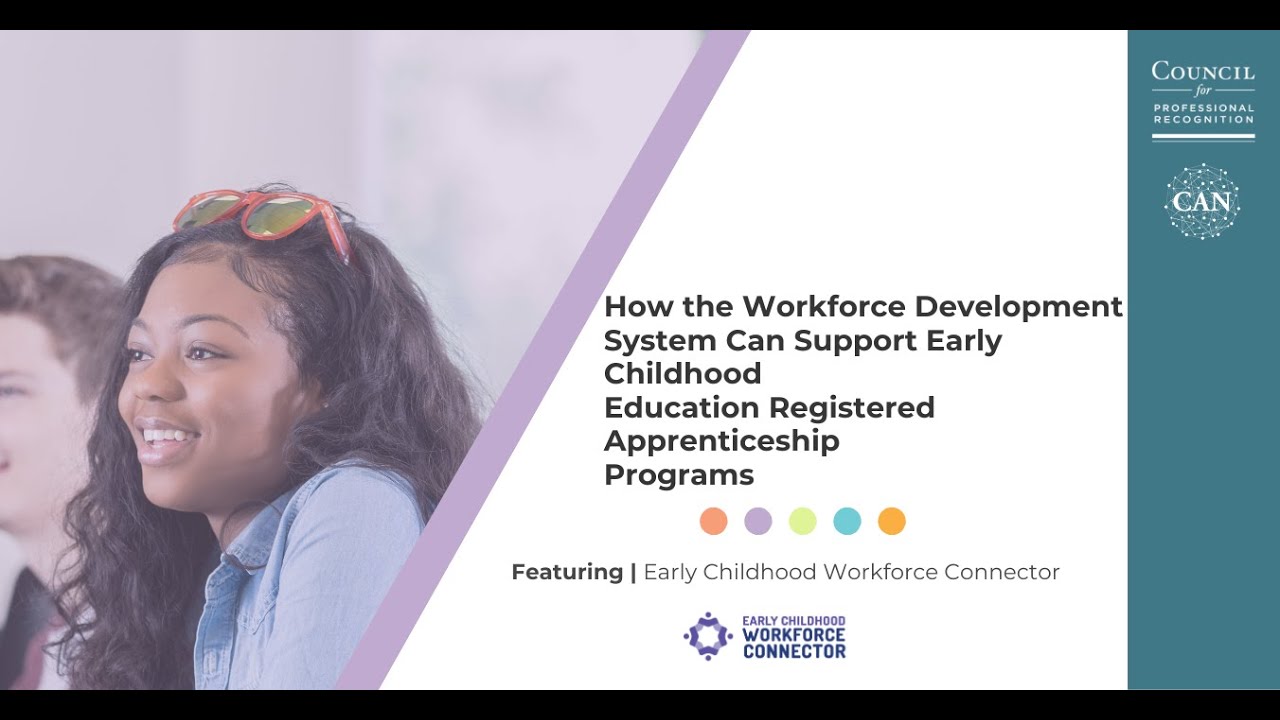 How the Workforce Development System Can Support Early Childhood ...