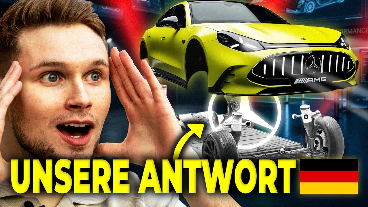 Mercedes Antwort auf BYD: Rekord-Axial-Motor und Spitzen-Ladetechnik! (aber REICHT DAS?)