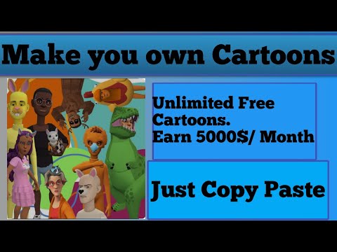 How to make Cartoon | How to make Animation Cartoon | How to use plotagon App  #cartoon #animation