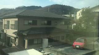 快速ホリデー快速富士山1号E257系 車窓[2/3]高尾→上野原/ 中央本線 新宿0814発(河口湖行)
