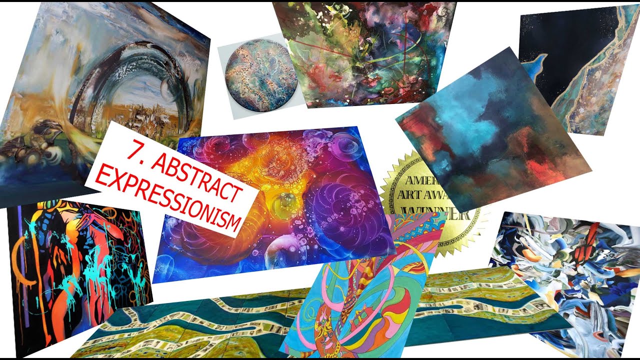 WORLD'S BEST ABSTRACT EXPRESSIONIST ART (Category 7 of 50 in the 2020 AMERICAN ART AWARDS contest)