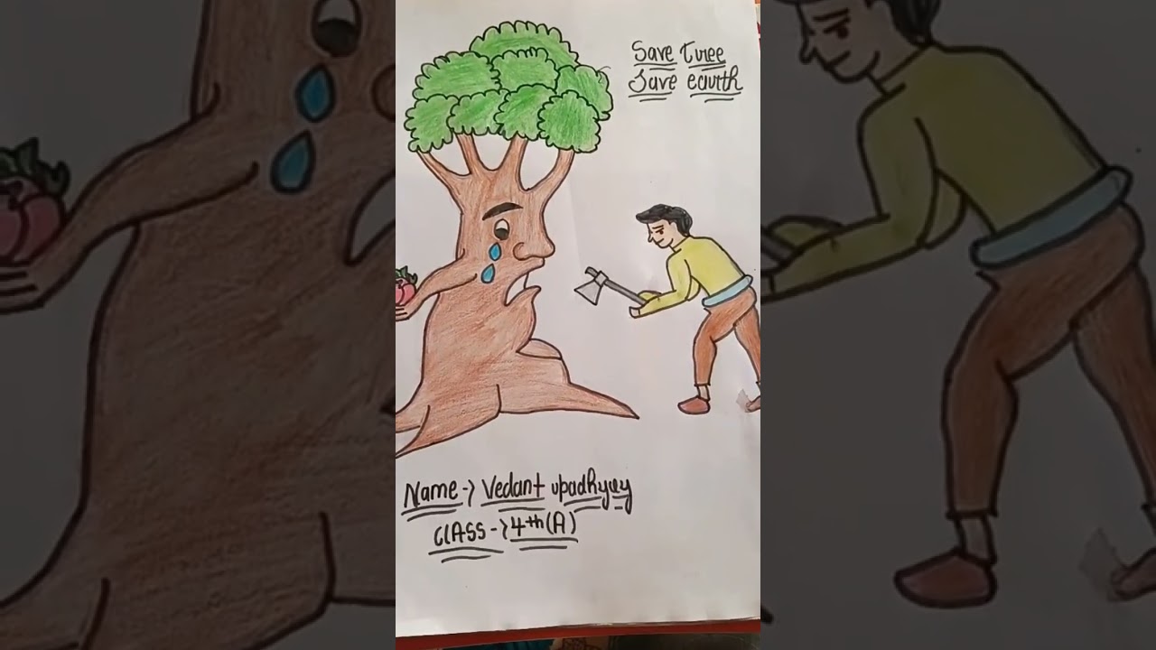 save tree save earth please don't cut tree save tree save earth