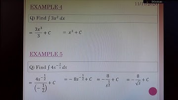 Higher Maths Integration - Finding Integrals