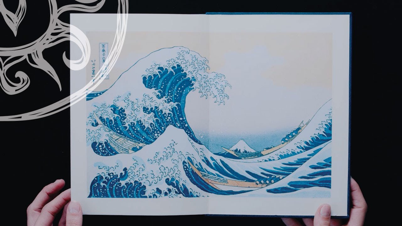 Hokusai: Thirty-Six Views of Mount Fuji (Book Flip Through) - YouTube