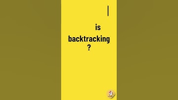 What is Backtracking? 🔄 Find Solutions Fast! #backtracking