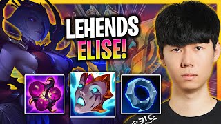 LEHENDS IS A GOD WITH ELISE SUPPORT! | GEN Lehends Plays Elise Support vs Bard!  Season 2024