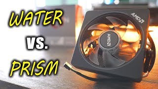 Wraith PRISM Vs. 360MM AIO Water Cooler for 3700X \& 3900X