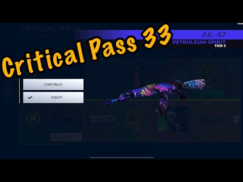 Critical Pass Season 33 | Critical Ops Case Opening