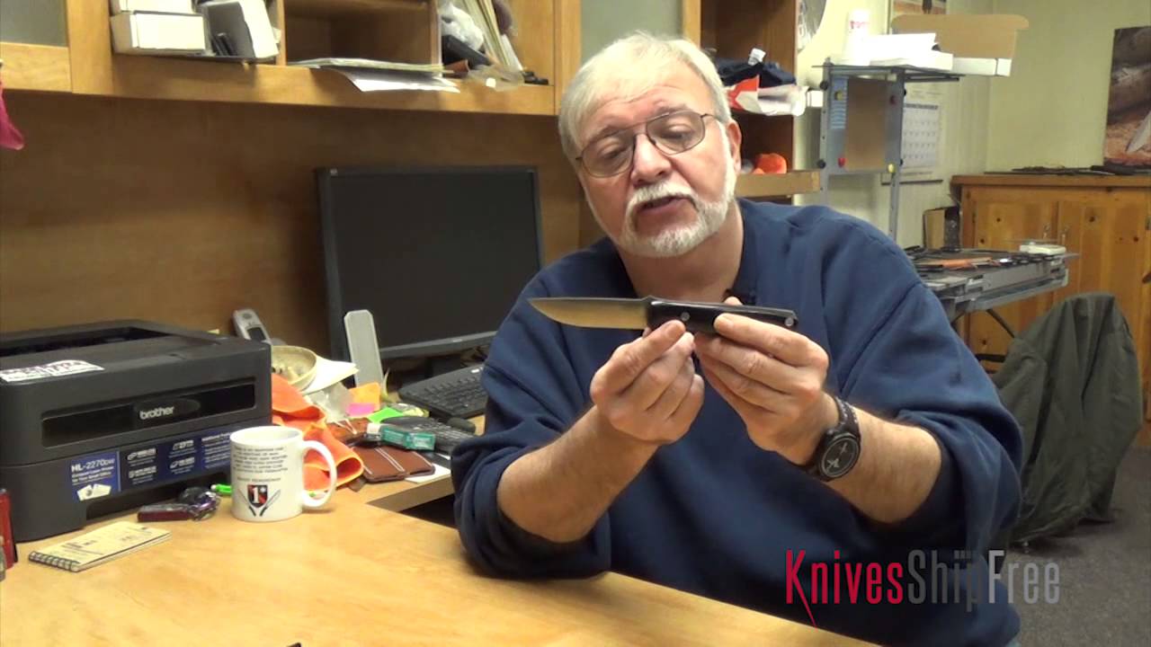 Mike Stewart of Bark River Knives talks about the Gunny
