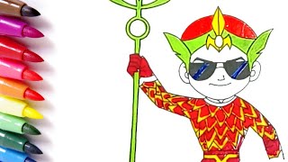 Little Singham Samundar Ka Andar Little Singham Drawing And Coloring Rifky Arifiandi