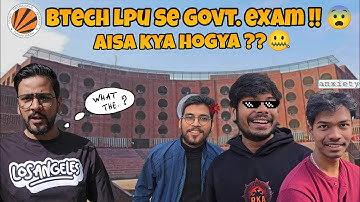 LPU Btech se switch kia SSC exampar!!😨|SSC CHSL REVIEW 🙏🏻#btech#lovelyprofessionaluniversity#vlog#yt