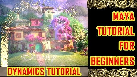 particle effect in maya | encanto vfx |maya dynamics tutorial|dynamics tutorials|maya dynamics hindi