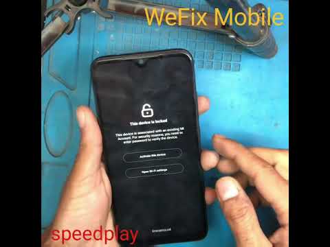 MI ACCOUNT UNLOCK FRP REDMI 7 M1810F6 ONCLITE | WITHOUT AUTH ID BY UFI