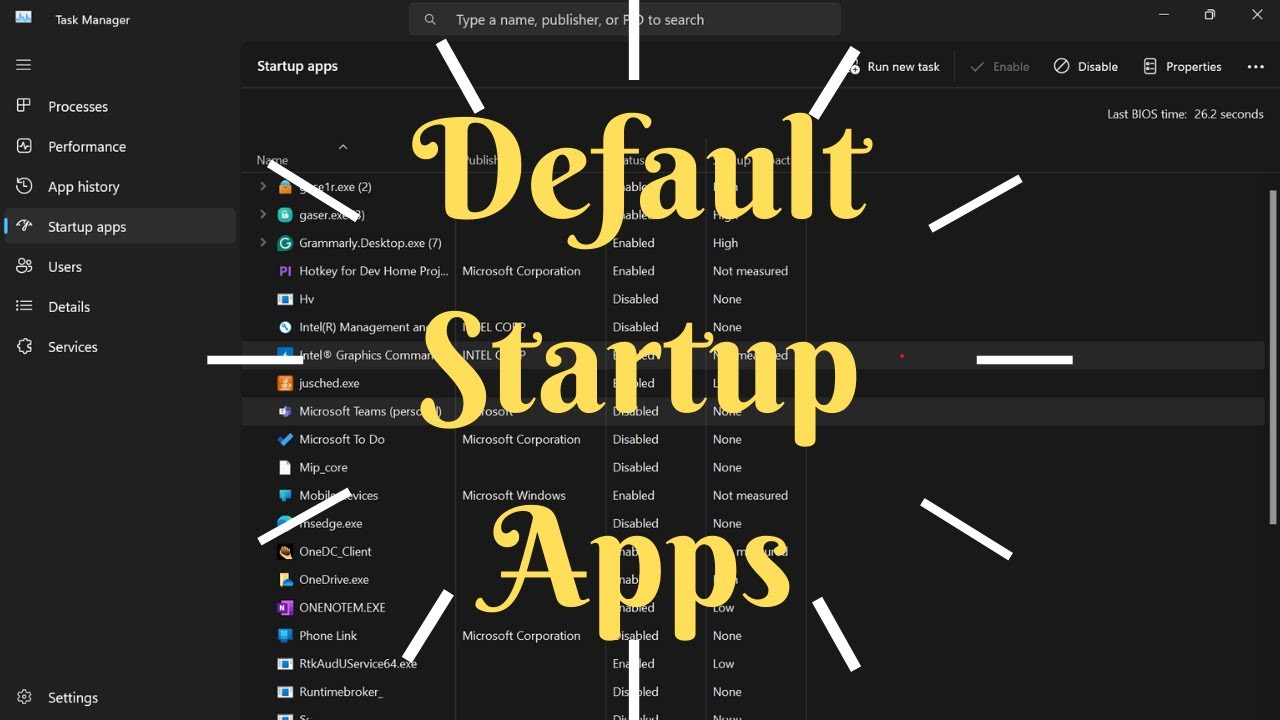 How to Disable Startup Programs in Windows 11 | Speed Up Your PC by ...