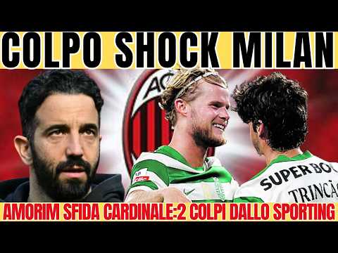 Video COLPO CHE SPACCA IL MILAN, AMORIM SFIDA CARDINALE: 2 NOMI DAL PORTOGALLO