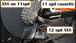 Sram Axs 12 Speed On An 11 Speed Cette. Will It Shift??