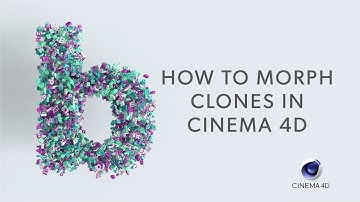 How To Morph Clones In Cinema 4D: C4D,  Inheritance Effector and Rigid Body Tag Tutorial