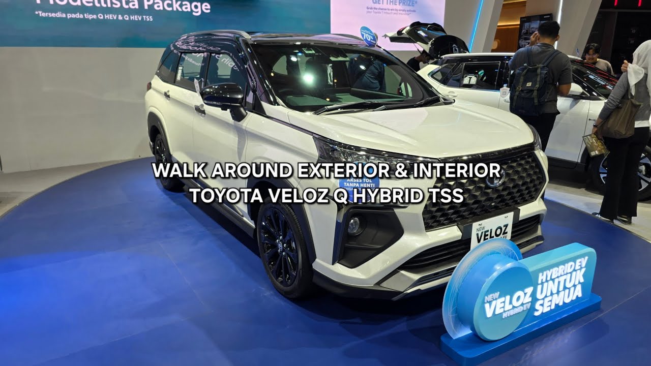 WALK AROUND EXTERIOR & INTERIOR TOYOTA VELOZ Q HYBRID TSS