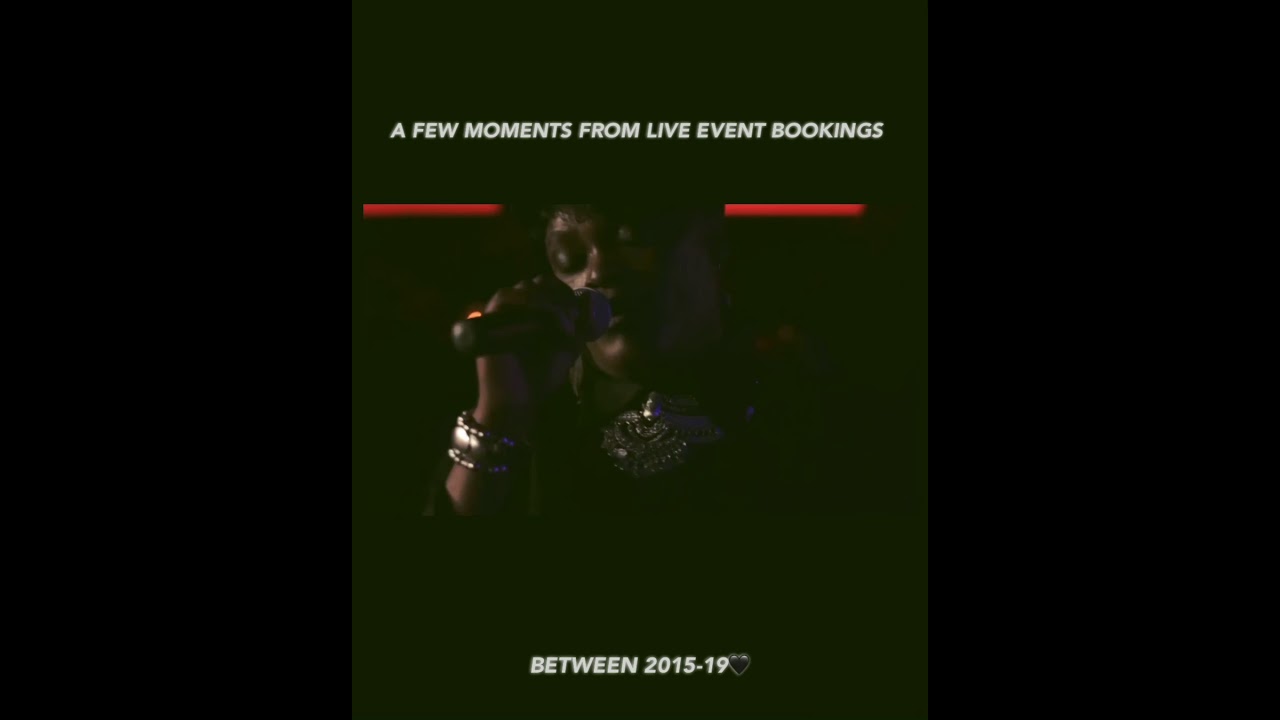 Marion Campbell- MOMENTS FROM LIVE BOOKINGS 2015-19