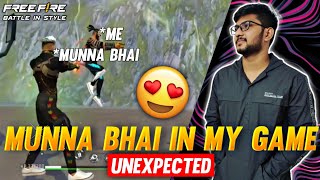 Munna Bhai In My Game 🤩Unexpected CS Rank Push // @Munnabhaigaming  FREE FIRE TELUGU #akshayff