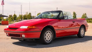 1991 Mercury Capri XR2 Turbo Walk-around Video