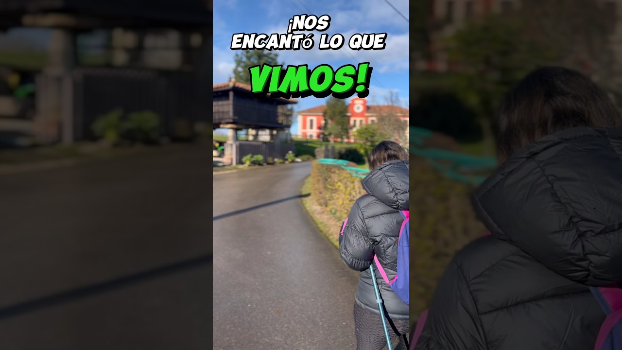 Nos encantó lo que vimos cuando entramos a este pequeño pueblo de Asturias #senderismo #pueblos
