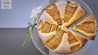 Pear Frangipane Tart | 西洋梨杏仁塔 | How to make a showstopper tart from scratch | 如何製作好吃又好拍的杏仁塔