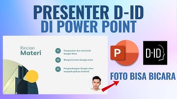 Presenter AI berbicara D-ID di Power Point