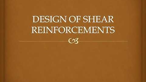 KTU DCS CE301 MODULE II DESIGN OF SHEAR REINFORCEMENTS