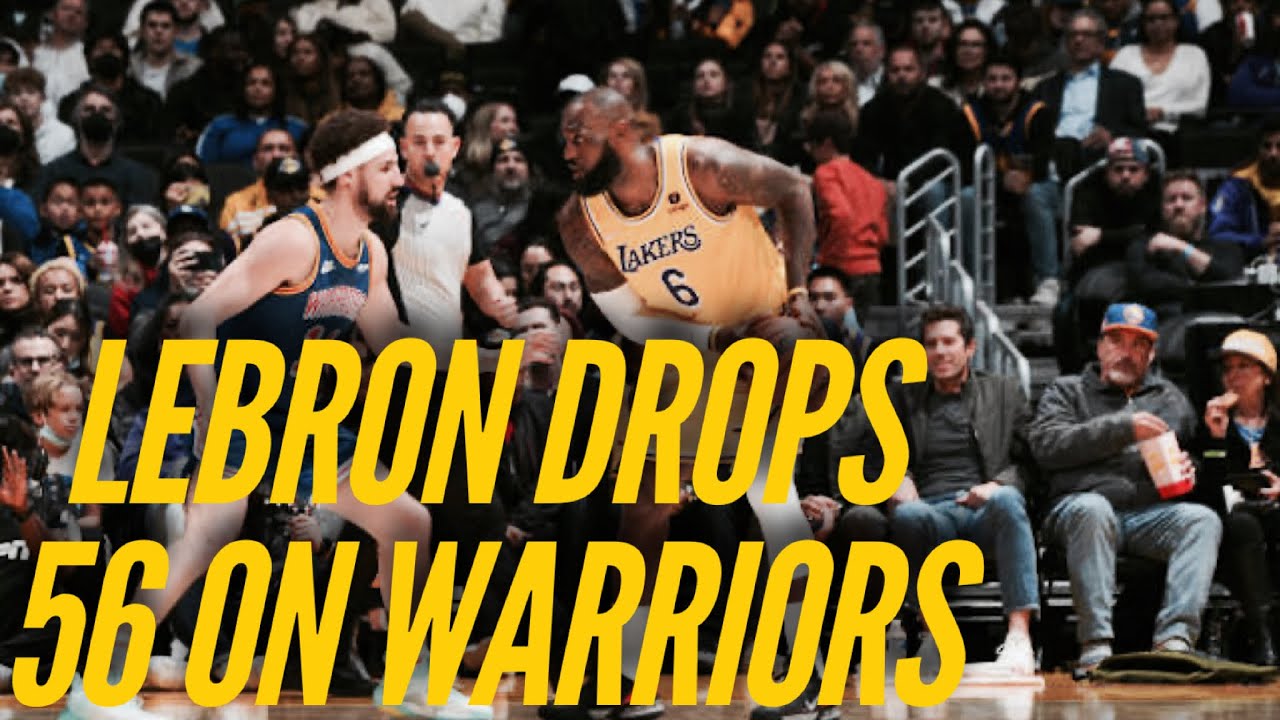 Lakers Get Big Win Over Warriors As LeBron Drops 56 - YouTube