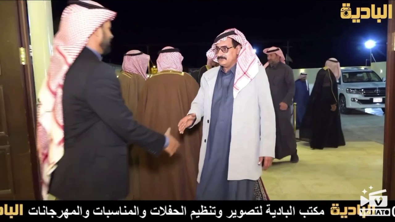 منيف منقره في حفل زواج الشاعر عايد العنزي