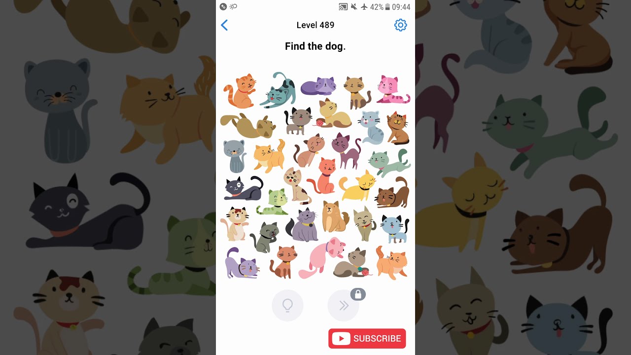 Easy Game - Brain Test - Level 489 Find The Dog Walkthrough