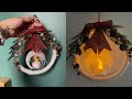 TUTORIAL CERCHIO LUMINOSO con riciclo vecchie decorazioni