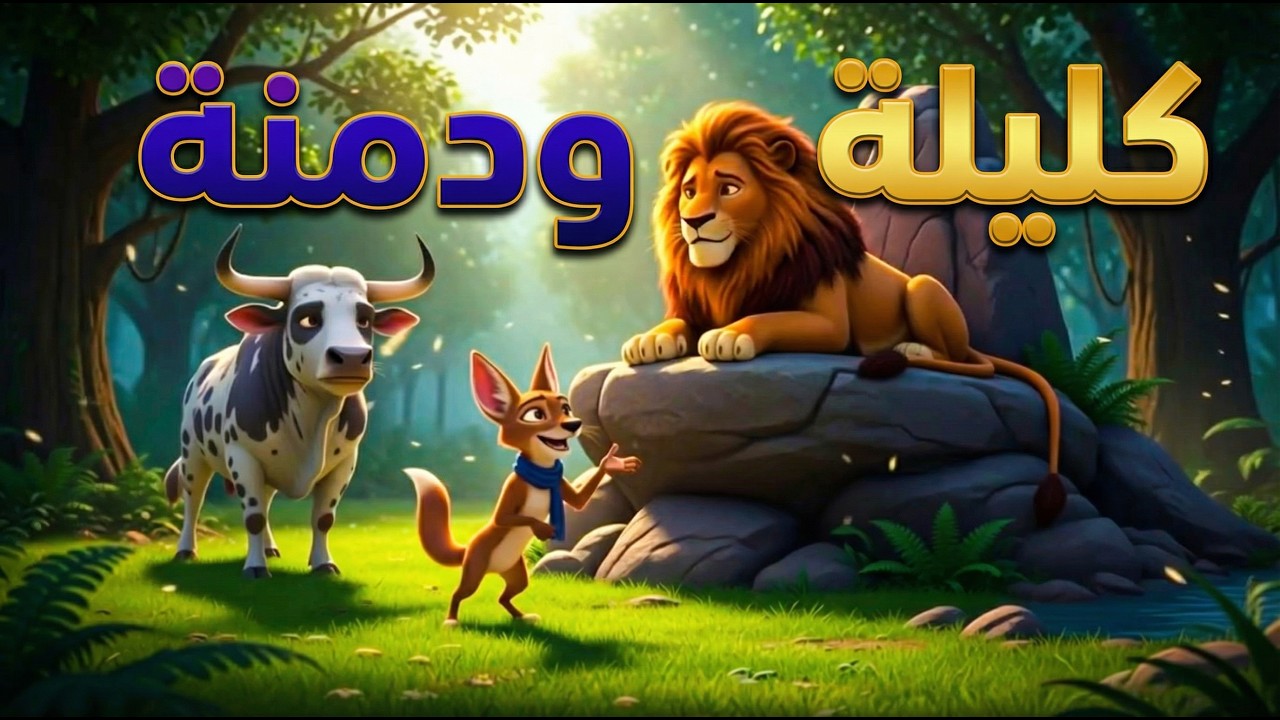 Kalila & Demna: The Lion & The Bull - كليلة ودمنة –  قصة الأسد والثور
