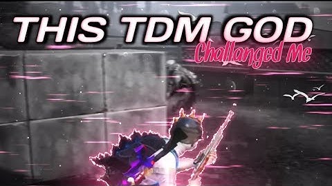 This tdm god challenged me for 1v1🤯🔥||hacker like headshots🔥||Smooth+40fps [BGMI]