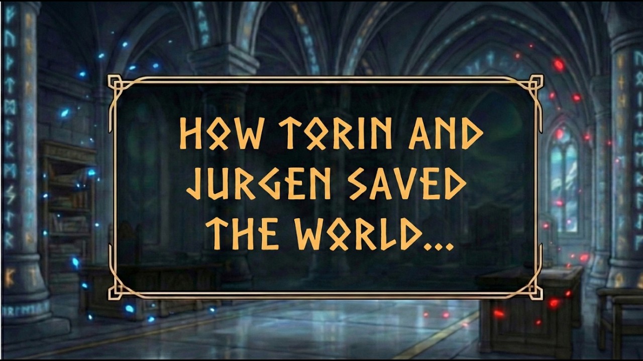 How Torin and Jurgen saved the world...