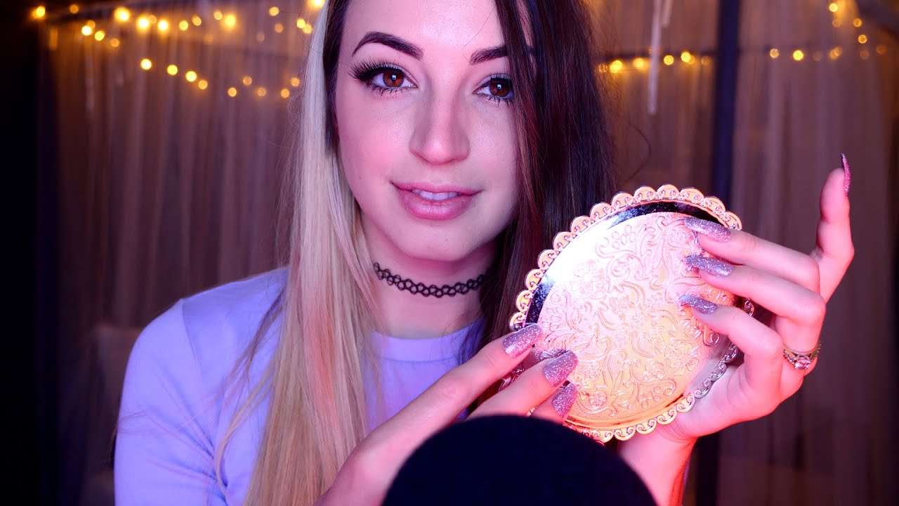 ASMR Doing Your Makeup Super Fast! (Whispered) - Twitch 