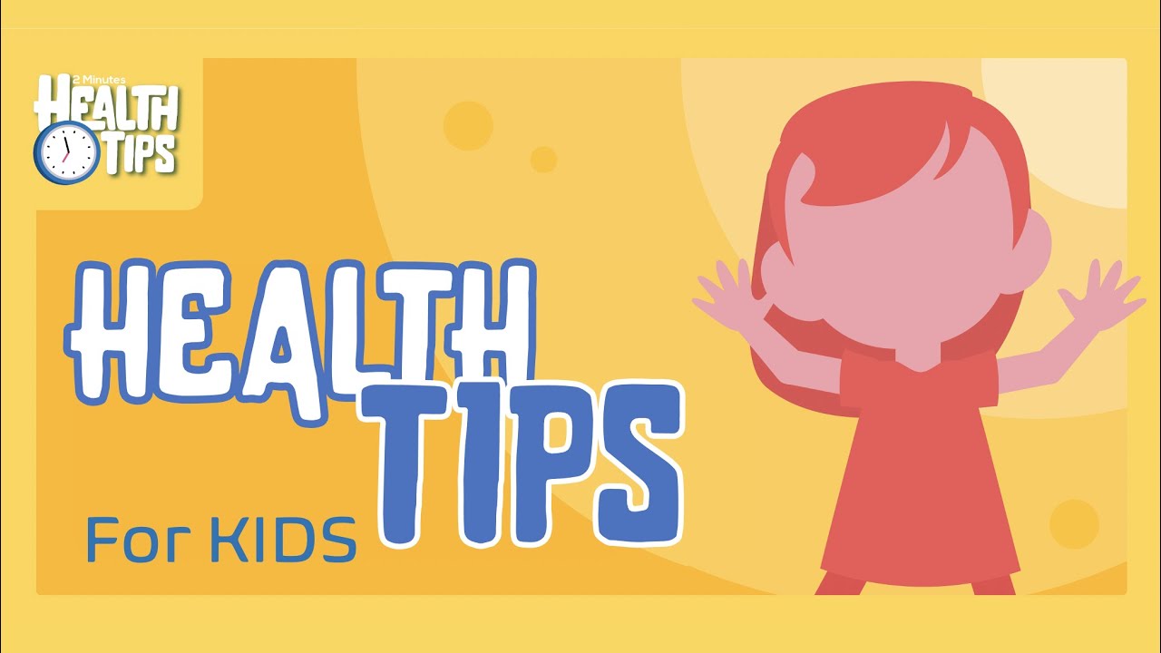 Health TIPS for KIDS // 4 rules for healthy growth