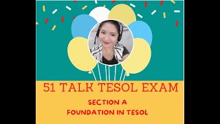 Information 51 TALK ANSWER KEYS - FOUNDATION TESOL EXAM SECTION A FOUNDATION TESOL- ANSWER KEY 1-99 News