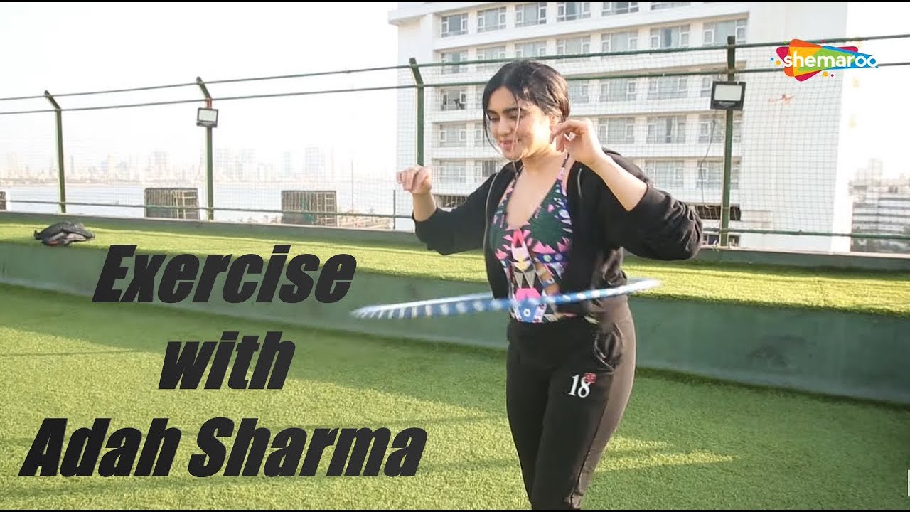 Hula Hoop Fun Exercise With Adah Sharma | Fitness With Stars | Stay Fit 24/7