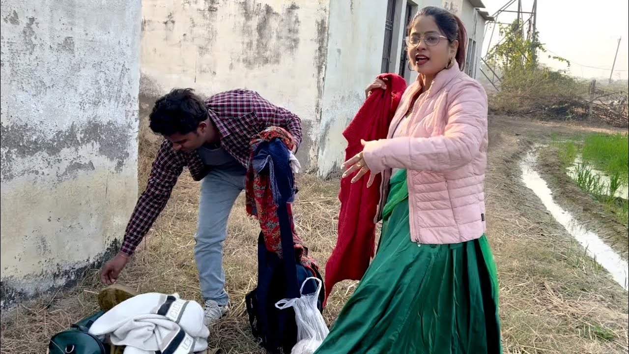 खेत पर पता नहीं किसका खून मिला 😳