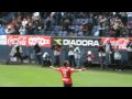 gol de Pandiani. Osasuna 3-1 Deportivo de la Coruña.