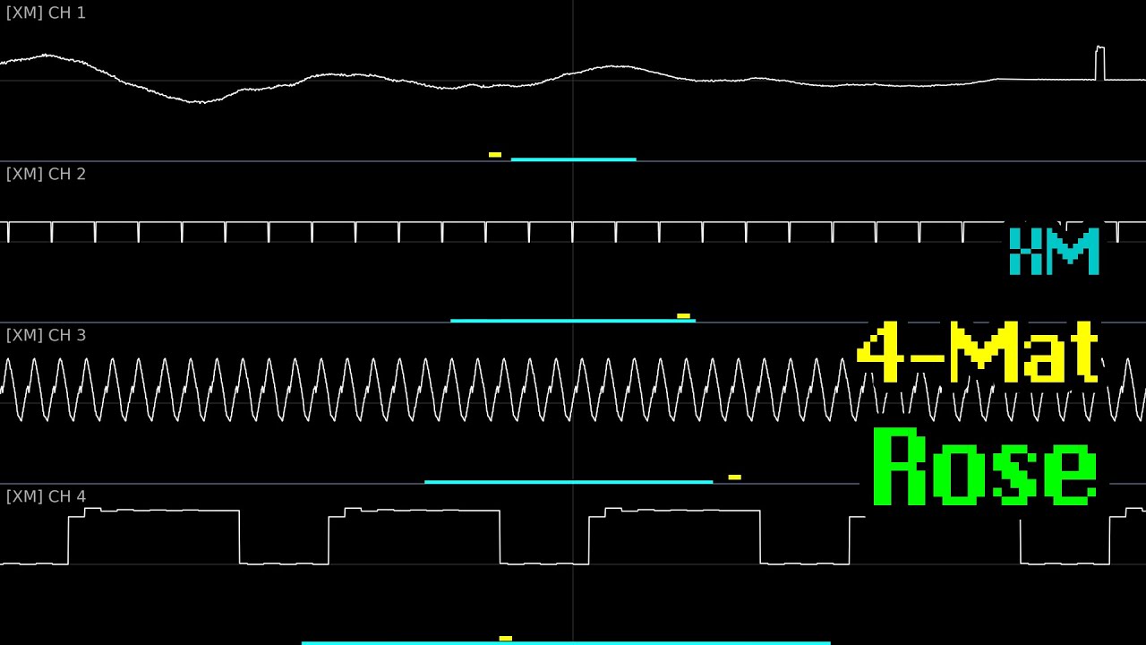 4-Mat - "Rose" (XM, 2006) [Oscilloscope Visualization]