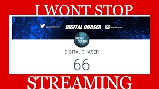i literally Wont Stop streaming until i hit 1000 subscribers