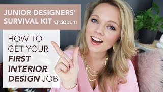HOW TO GET AN INTERIOR DESIGN JOB? A step by step guide for Interior Designers